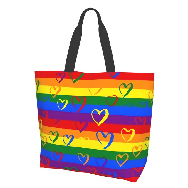 Gay pride tote discount bag