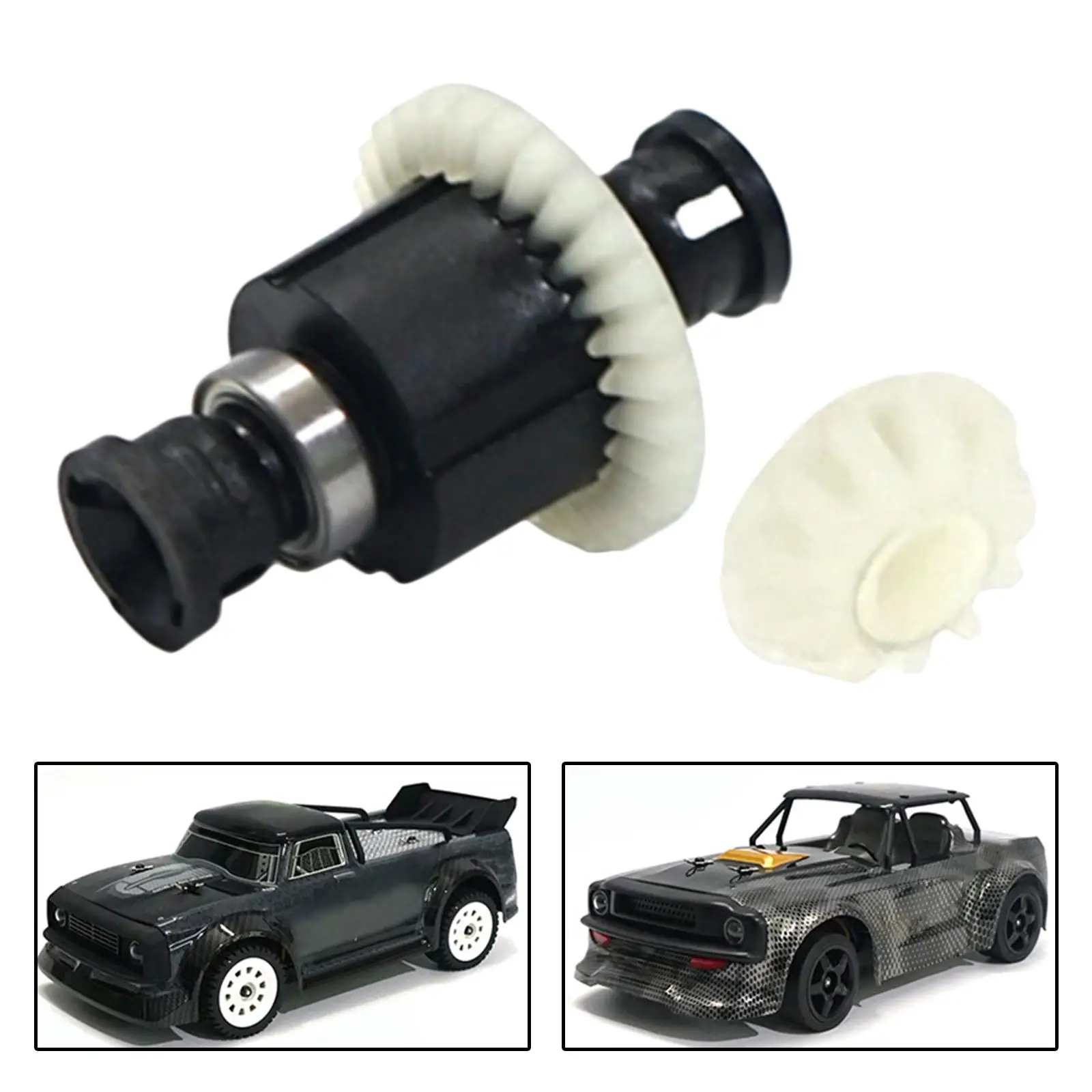 Plastic Differential Gear, DIY Differential Bevel Gear, for 1/16 Scale SG1604 RC Buggy Modified Replacement