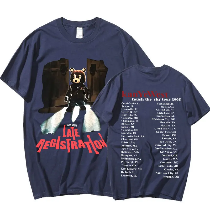 KANYEWEST Late Registration Tour T-Shirt | kensysgas.com