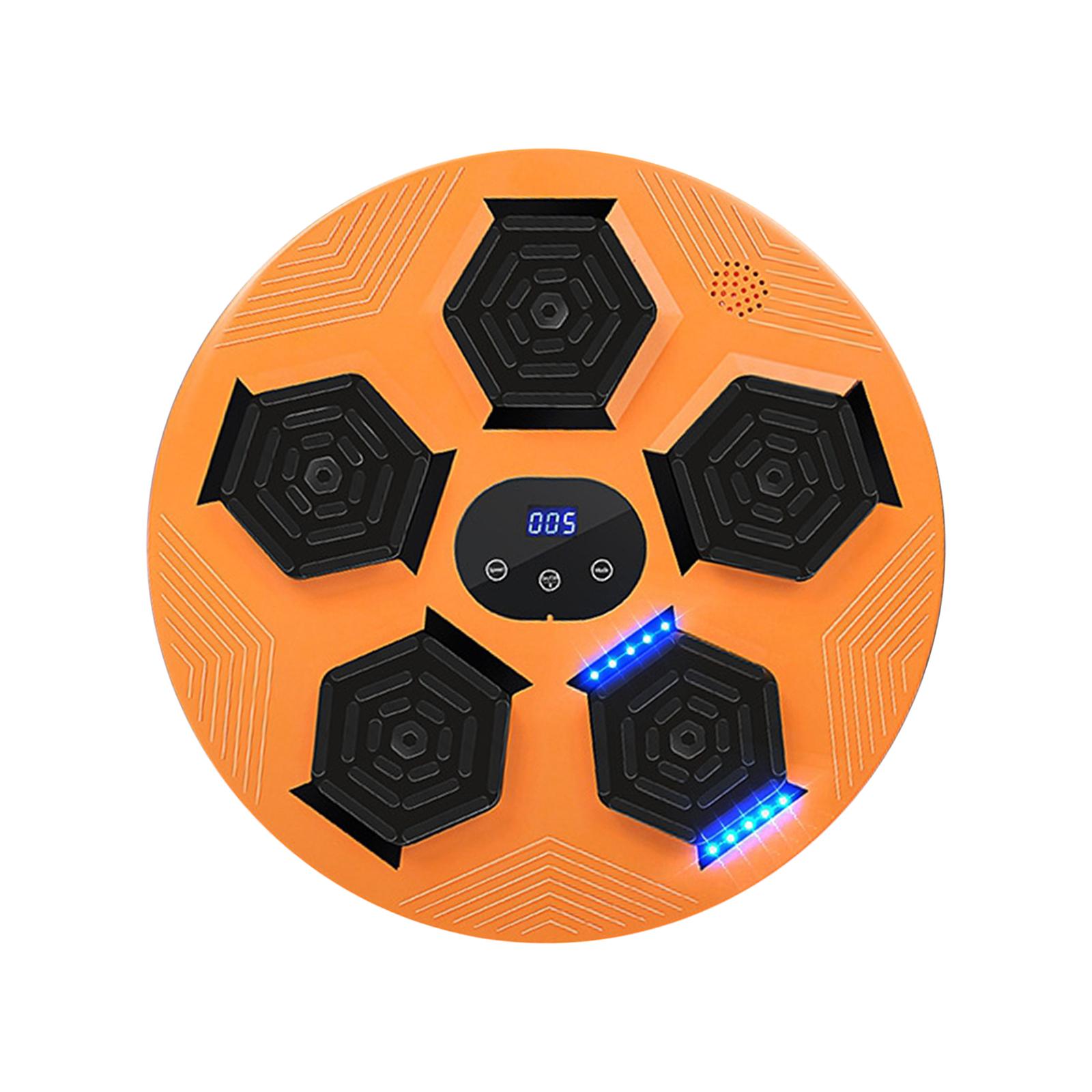 Boxing Machine for Kids Adults RGB Light Reaction Target Home Multiple Modes Rhythm Wall Target Boxing Music Wall Target