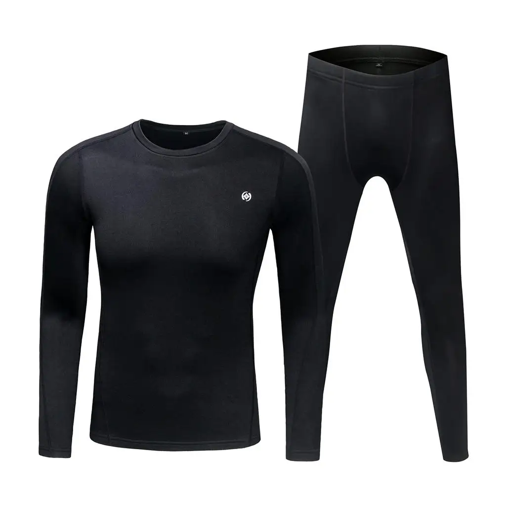 Men` Thermal Winter Gear Compression  Base Layer Sports Long Johns - Breathable, Moisture Wicking & 