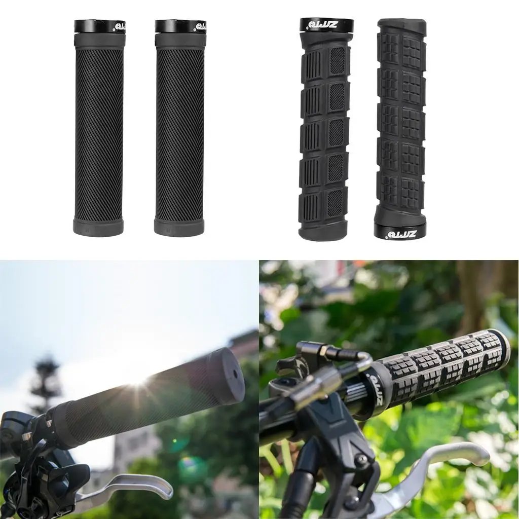 Non-slip MTB grips bicycle handlebar grips rubber bicycle handle grip cover