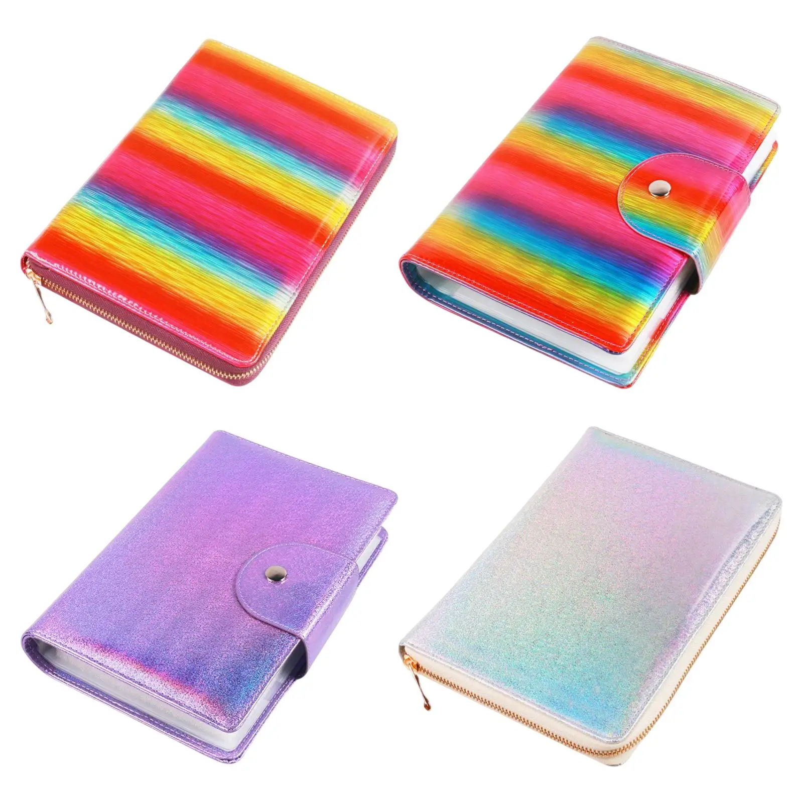 Nail Template Case Style Snap Close Rectangular Bag Printing Molds Collection Storage for Nail Art Plates Accessories