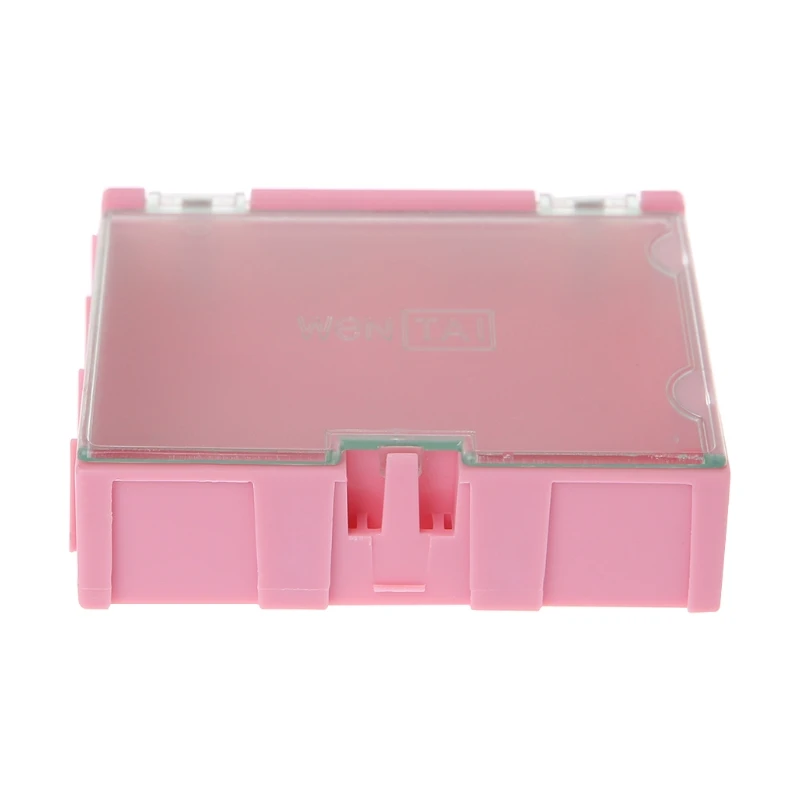 Mini SMD SMT Electronic Box IC Electronic Components Storage Cases 75x63x21mm mini tool bag