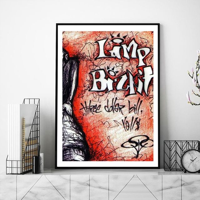 Limp Band Bizkit Poster Gallery Prints Self Adhesive Home