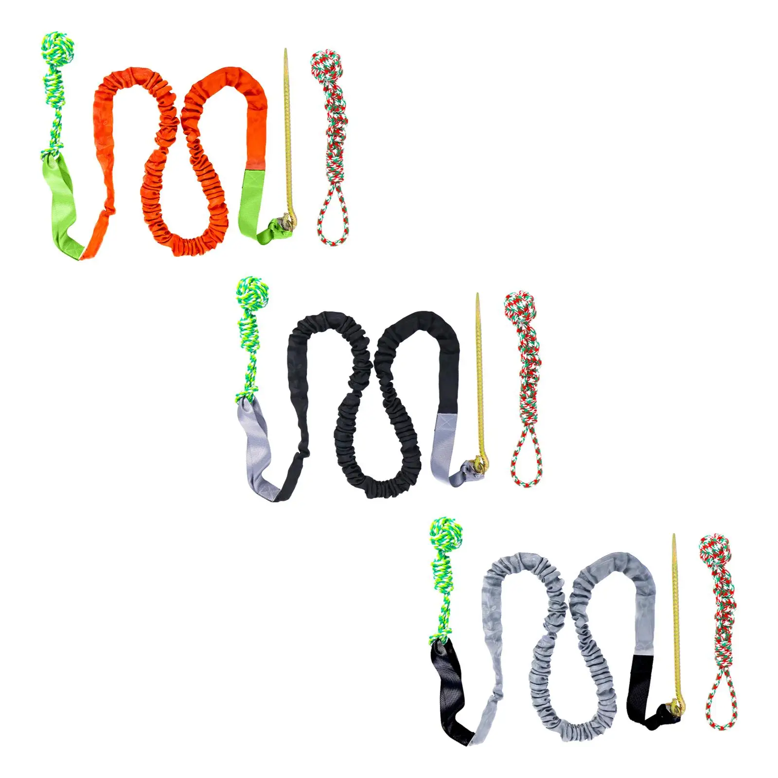 Outdoor Bungee Tug Toy Dog Outdoor Bungee Hanging Toy Puppy Playing Exercise Dog Chewing for Small Medium and Large Dogs