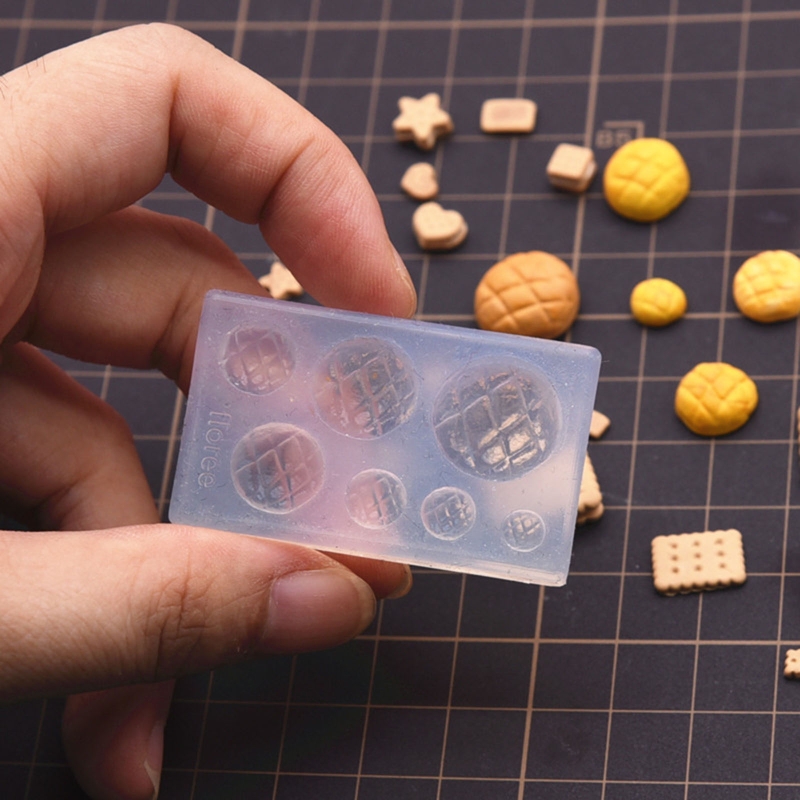 DIY Crafts Casting Baking Tool Mini Food Dessert Crystal Epoxy Resin Mold Cake Candy Chocolate Silicone Mould Wholesale