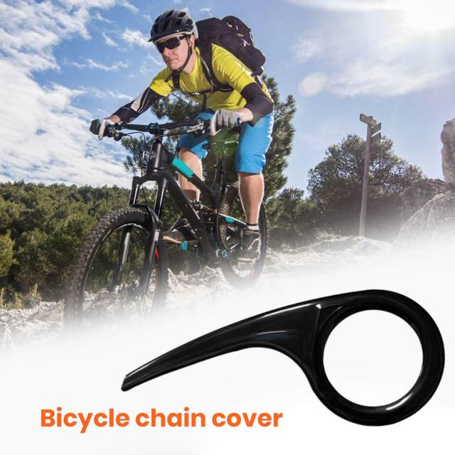 Paracatena Per Bicicletta In Plastica Nera - Protezione Per Catena E Corona - Foto 5