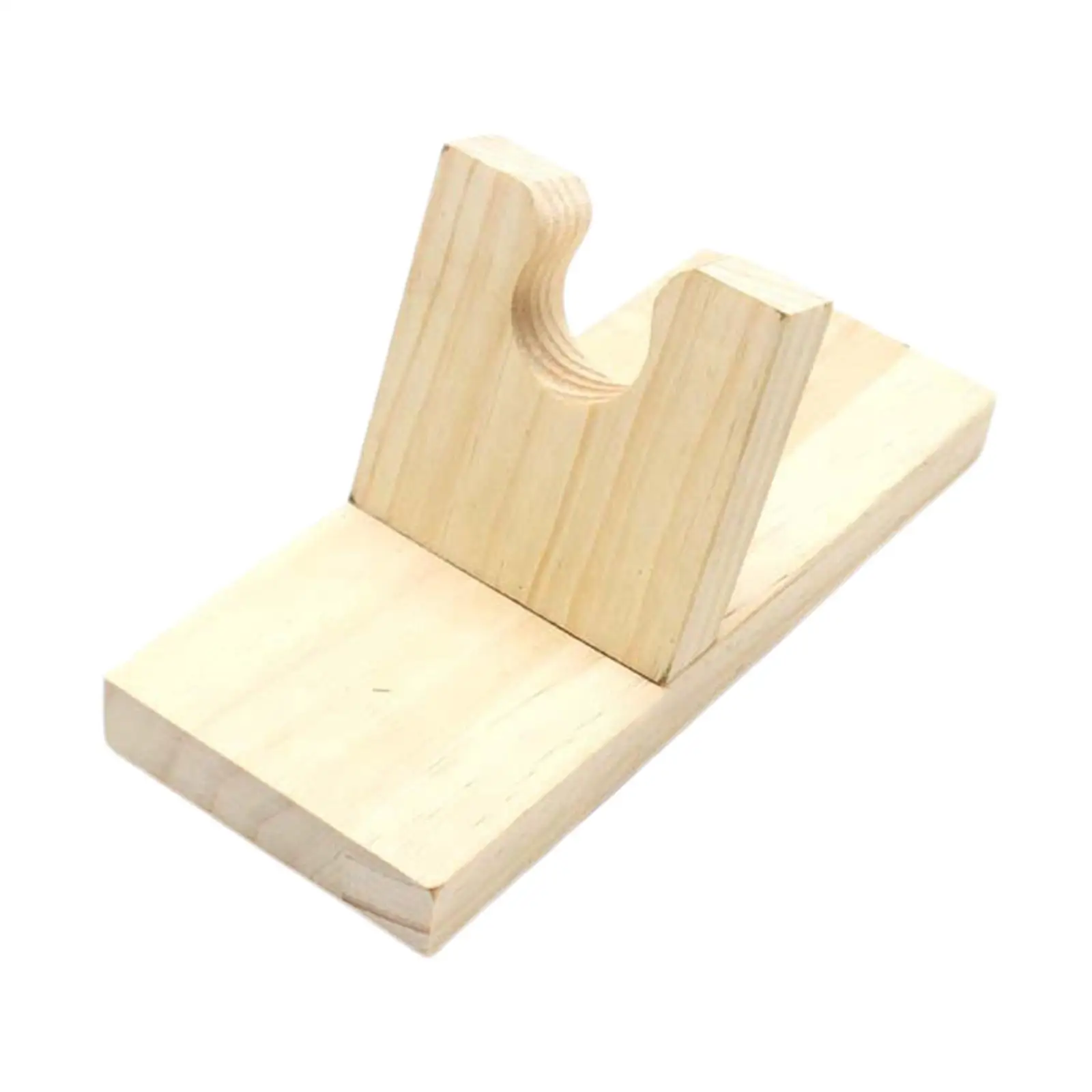 Wooden Hot Melt Glue Gun Support Stand Repair Tools Storage Rack Repair Tools Durable Quick Glue Machine Base for Household Home
