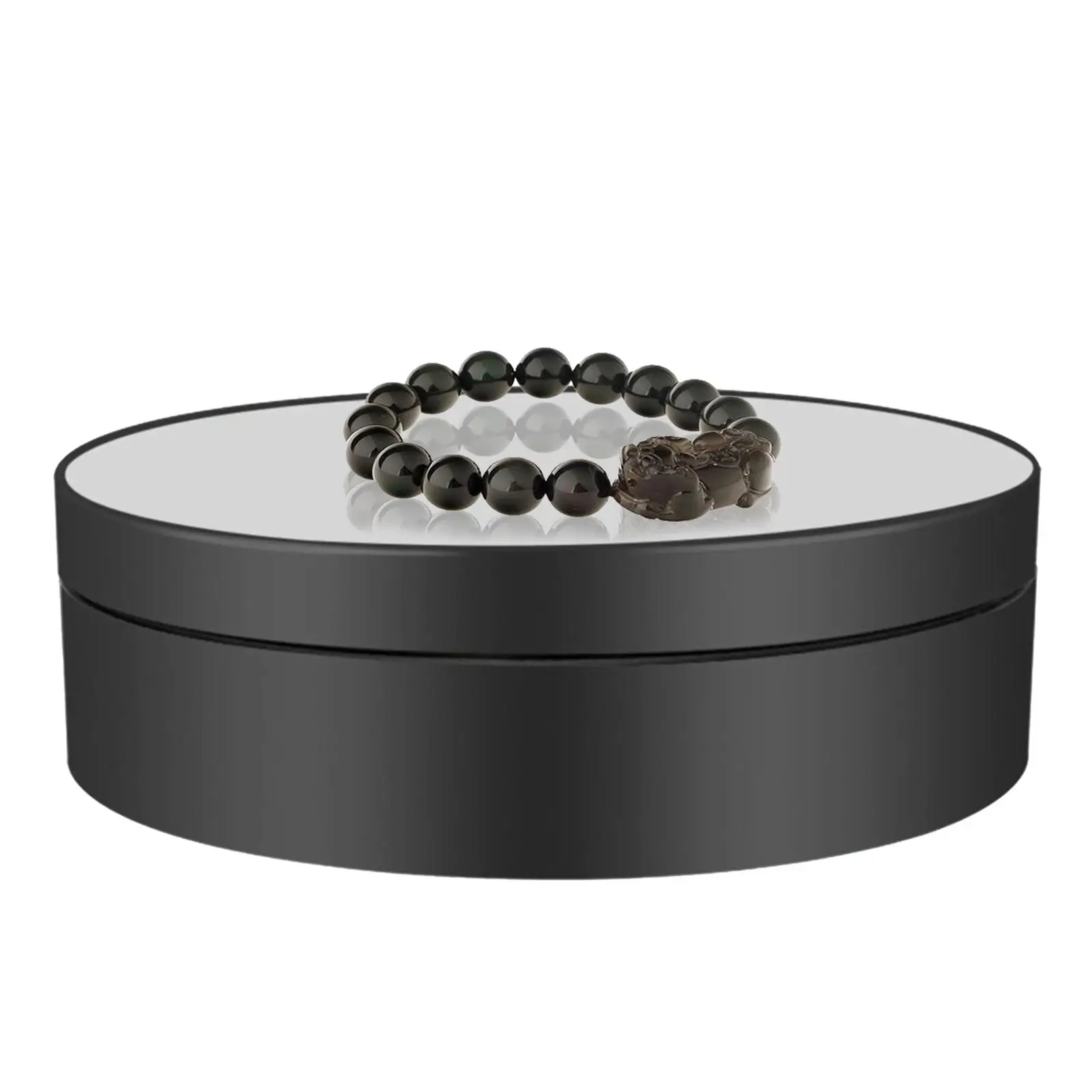 Intelligent Rotating Turntable Display Stand with Charge Battery For Jewelry and Watches