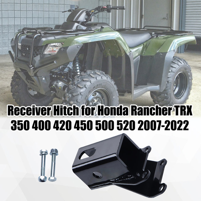 Rear 2 In Receiver Hitch, 4 Wheeler Hitch Extension, ATV Hitch