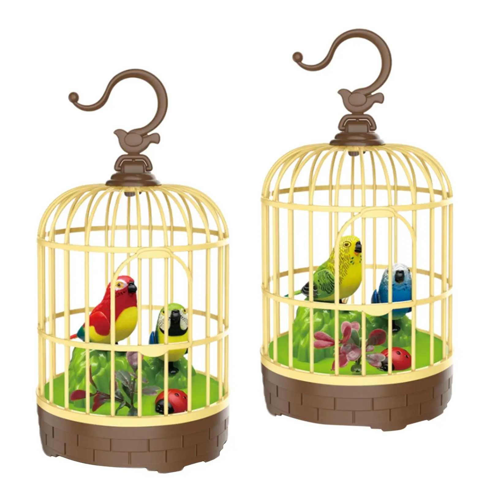  Singing & Chirping Bird in Cage Realistic Sounds & Movements, Sound