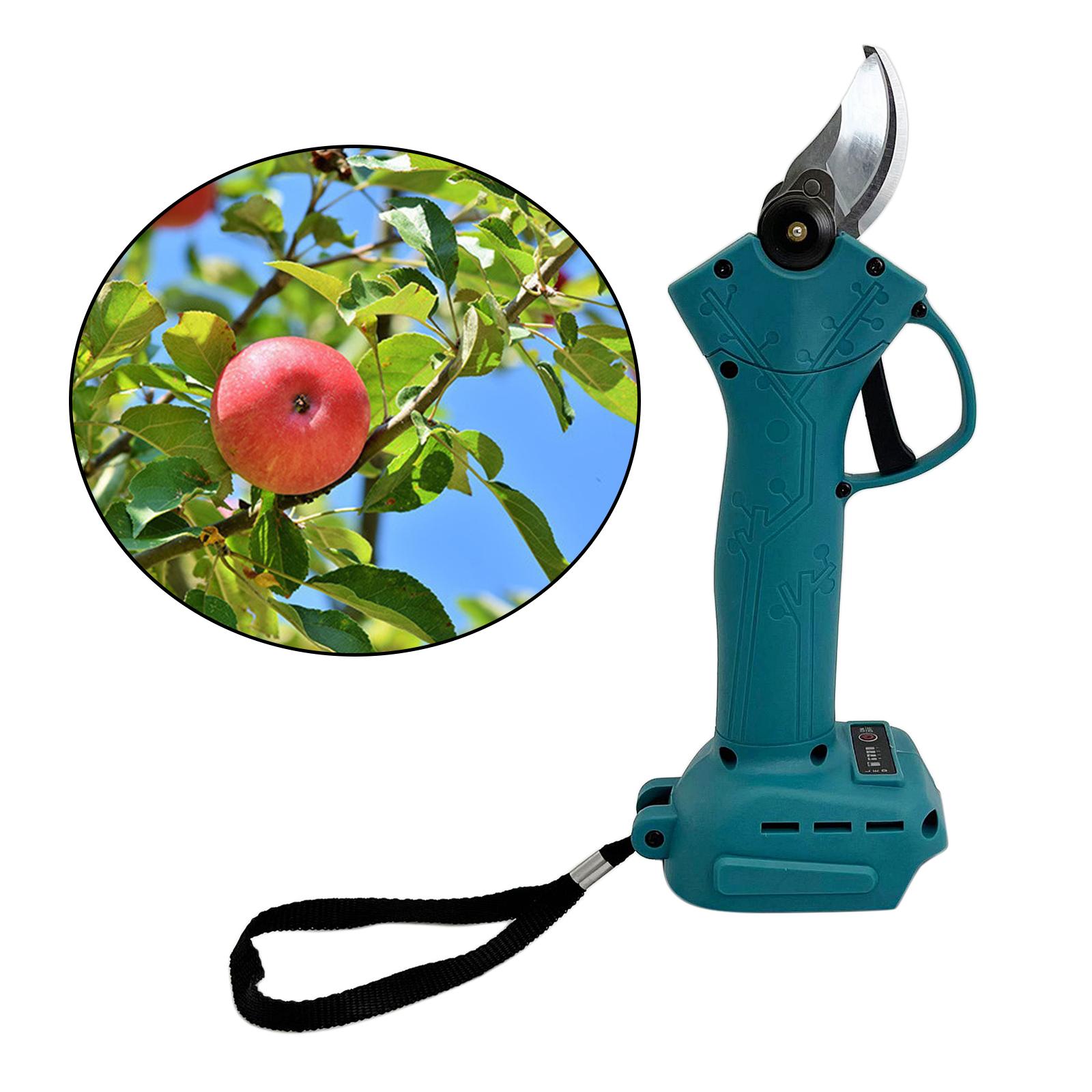 Electric Pruning Shears Trimming Plants Bonsai Lawn Gardening Cutter Comfort Grip Tree Branch Pruner Gardening Shears Clippers