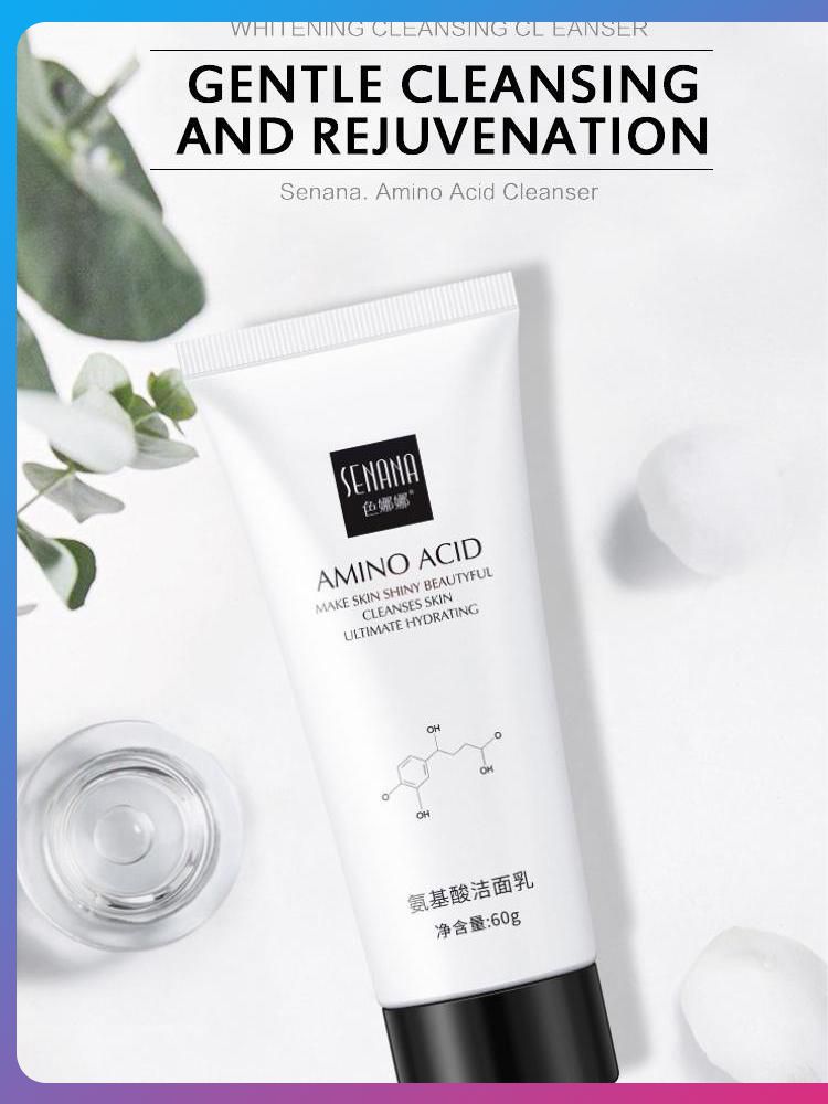 Best of Gentle Facial Cleansing Amino Acid Lock Water Oil Control Collagen Moisturizing Whitening Smooth Skin Face Cleanser Skin Care Reviews & Tips