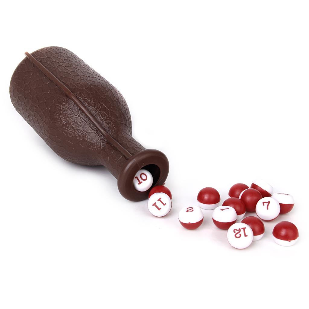 1pc Billiard Kelly Pool Shaker Bottle with 16 Numbered Pea Pointing Balls 1pc Billiard Kelly Pool Shaker Bottle with 16 Numbered Pea Pointing Balls