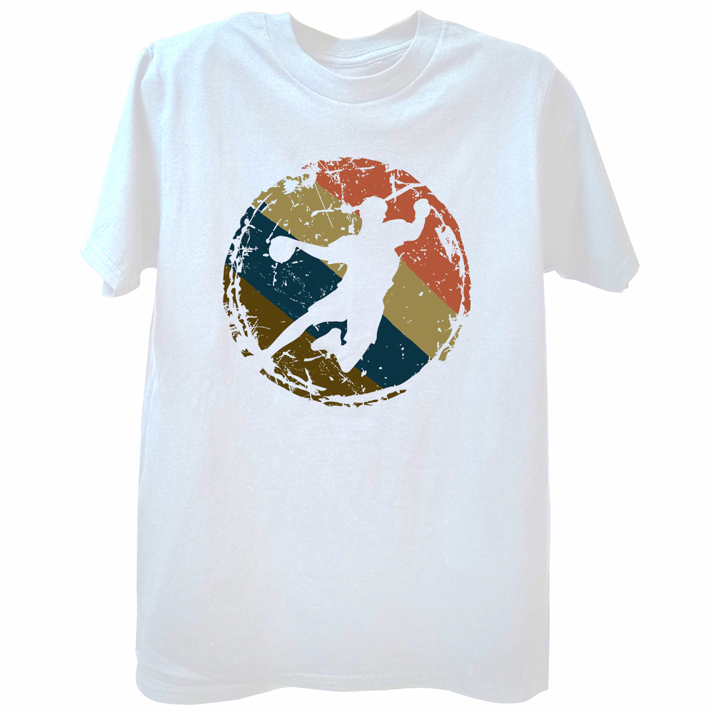 Lustige Handball Spieler T Shirts Grafik Baumwolle Streetwear Kurzarm Oansatz Harajuku Hip Hop T-shirt Herren Kleidung – Detail 2