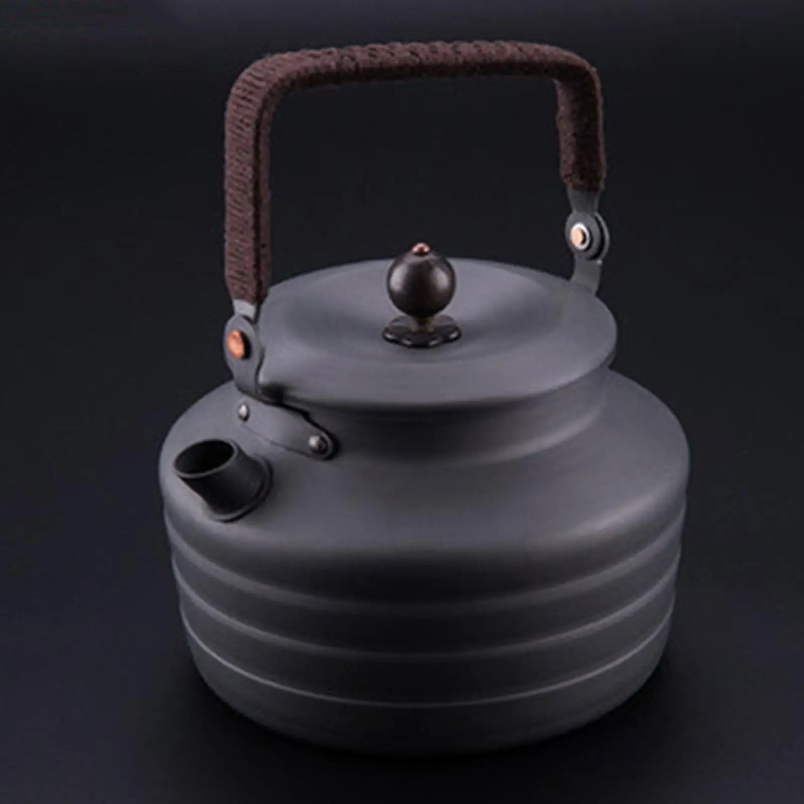 Outdoor Water Kettle Lightweight Hiking Picnic Tea Pot  Cookware