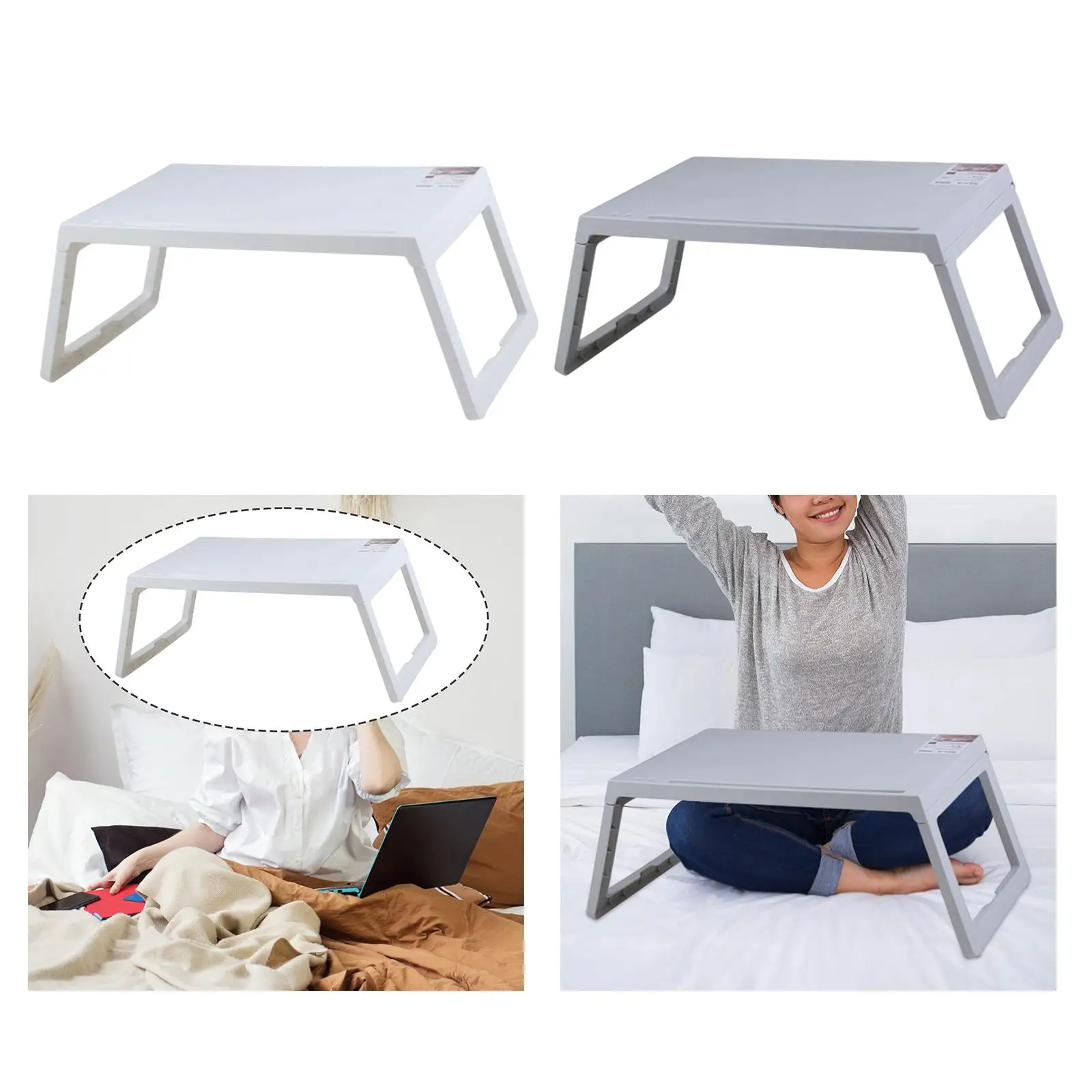 Creative Computer Desks lap Table Bed tray Table Serving Tray Stable Laptop Bed tray for Eating Breakfast Bed Dormitory Reading