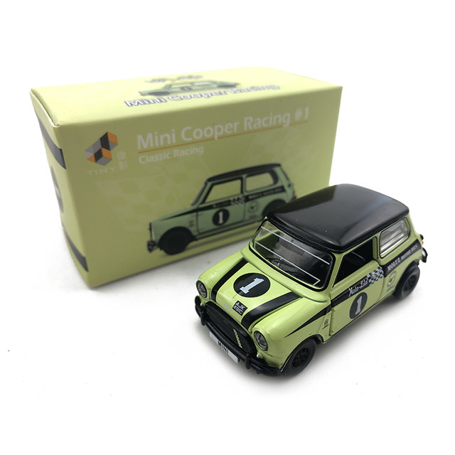 TAKARA TOMY Metal 1:50 Tiny Urban MINI Cooper Alloy Race Car 