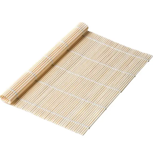 EcoQuality Natural Bamboo Sushi Rolling Mat - Sushi Rolling Pad