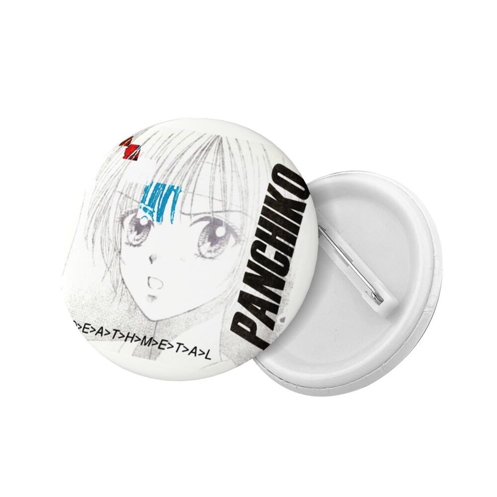 Description Picture 3 of itemPersonalize Panchiko Classic Button Pin for Clothes Rock Band Badges Brooch Pinback Gift