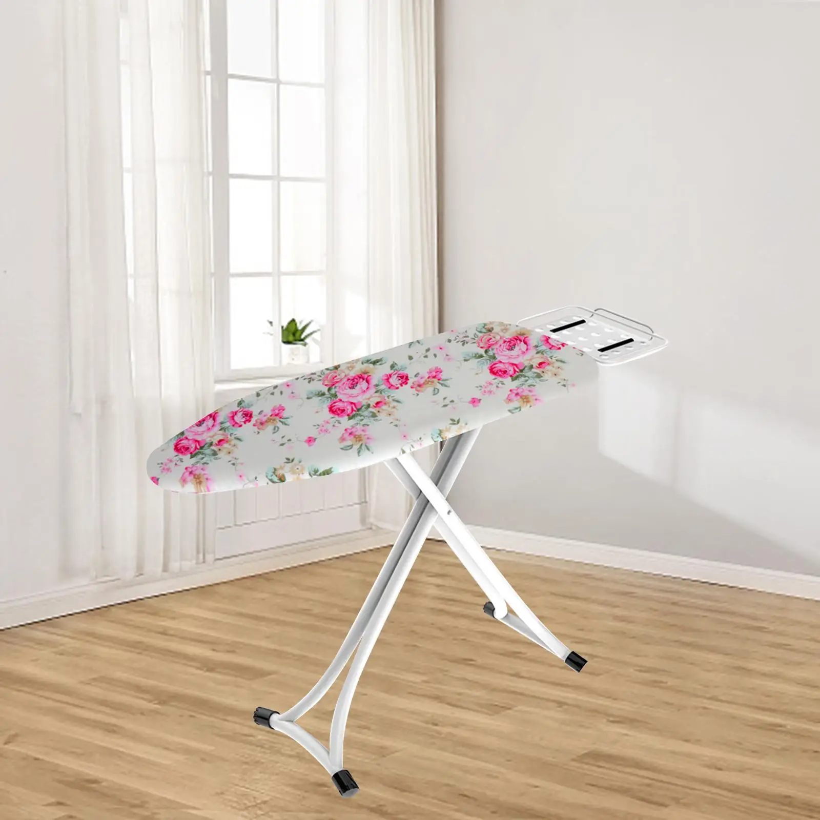 Elastic Ironing Board Padded Cover Resists Scorching Stain Resistant 120Cmx41cm