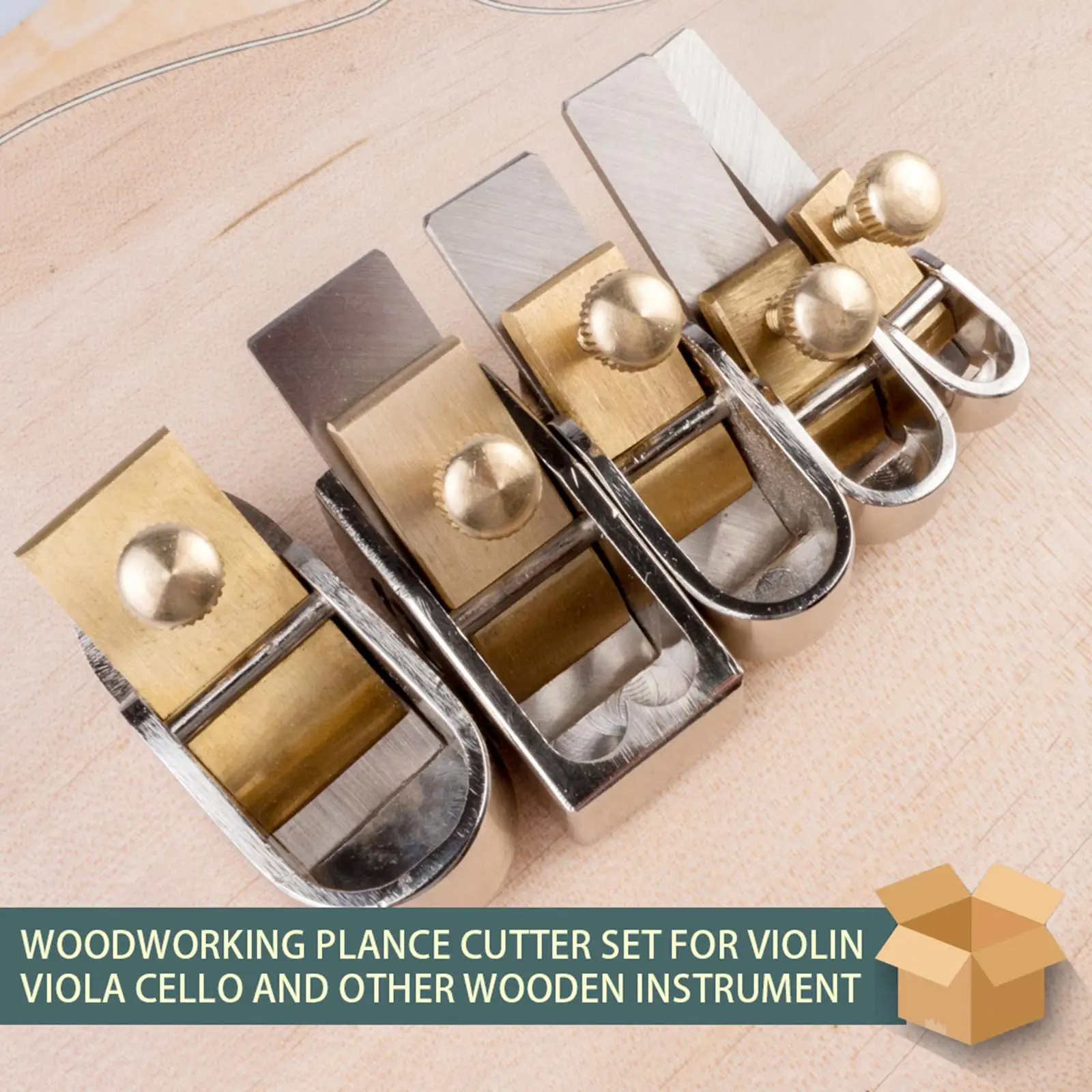Professional Violin Thumb Planer Music Instrument Accesssory Thumb Plane Finger Planer for Trimming Wooden Instrument