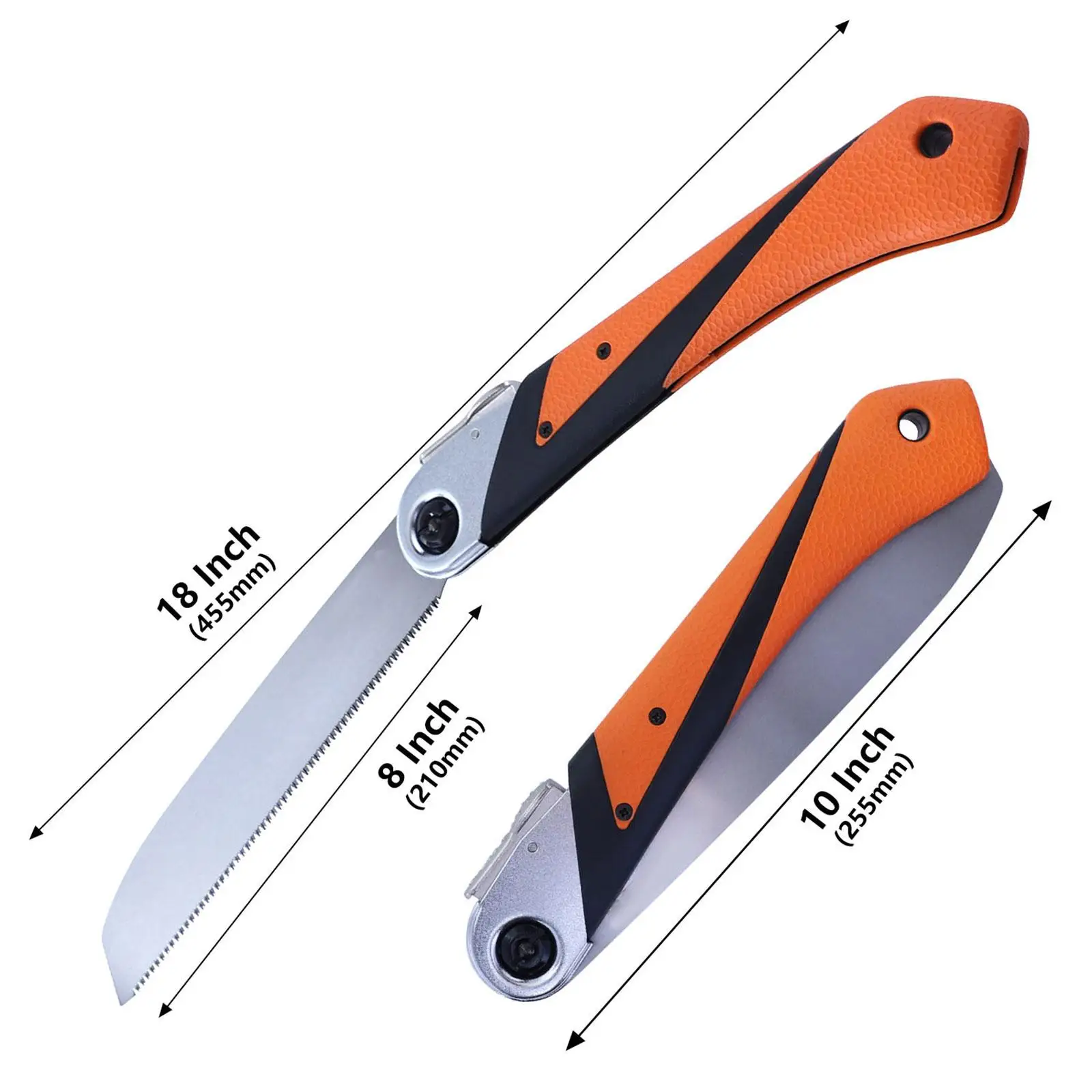 Portable Folding Saw Efficient Sawing Cutting Woodworking Tool Sturdy Trimming Hand Saw for Hunting Household Hiking