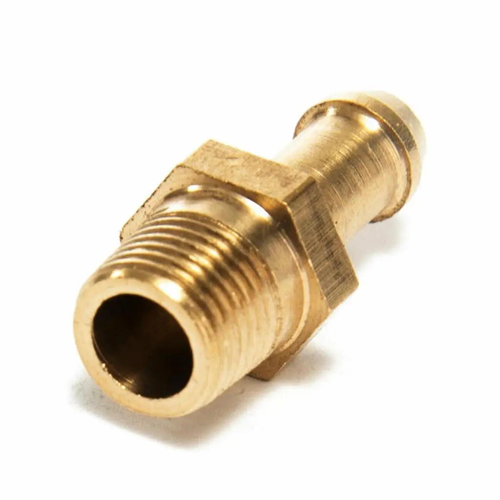 charger Compressor Brass Boost Nipple Hose Fitting for 1/8