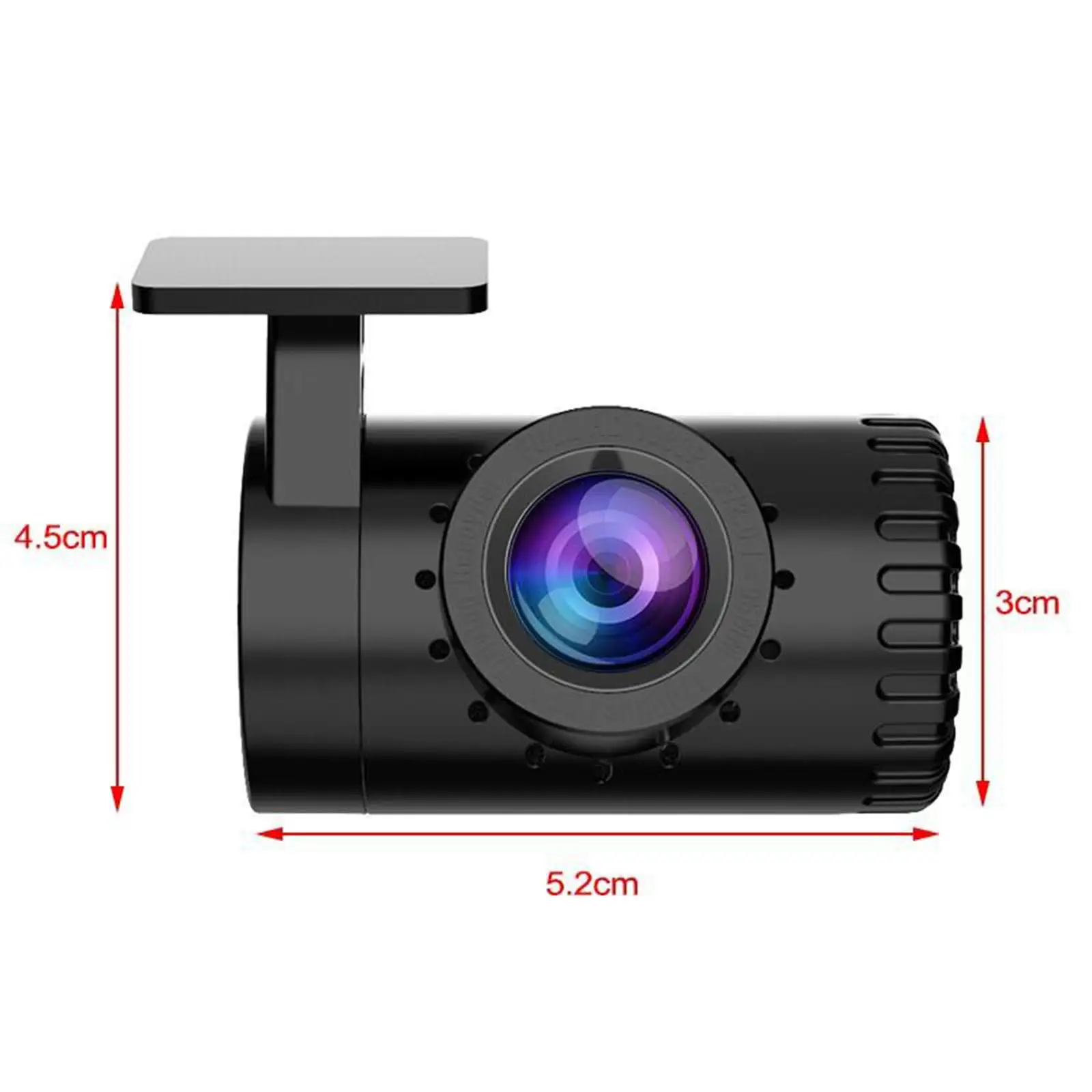 USB Car DVR  Camer 1080P Full HD Video Recorder  Loop Recording G-sensor 170 Wide Angle cam