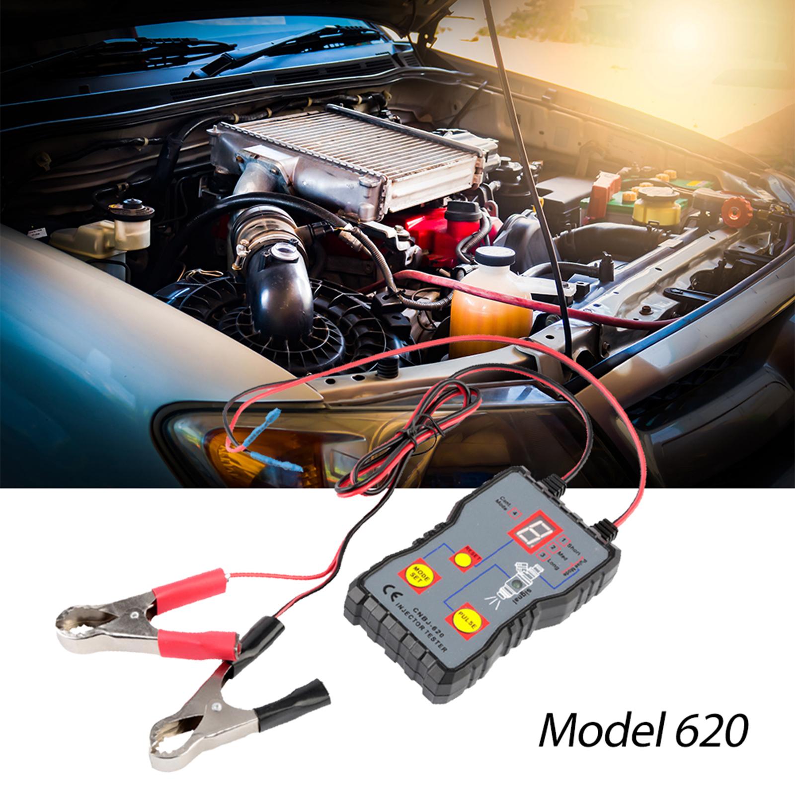 Car Fuel Injector Tester Handheld W12 DIY Kit Fit for Repairing Vehicle Car