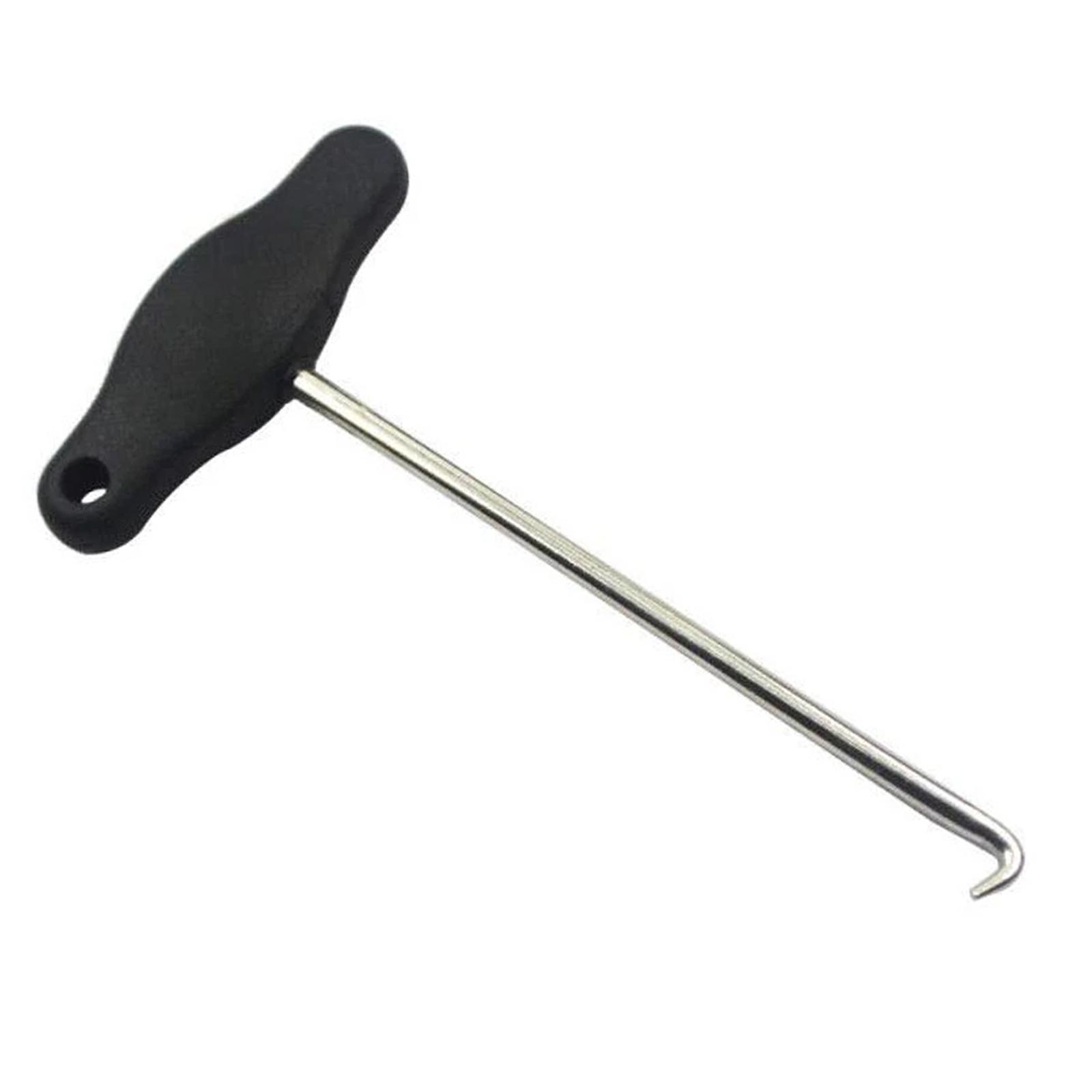 3438 T Handle trims Removal Tool for ,Steel Hook Brake Spring Adjustment Durable  cessories Length 15.5cm Pull Out Hook