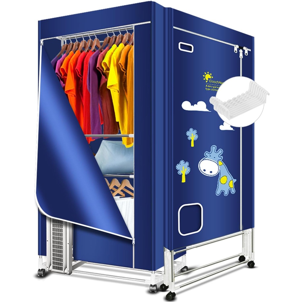 Title 1, Portable Dryer, Clothes Dryer (Anion),3 Tier F...