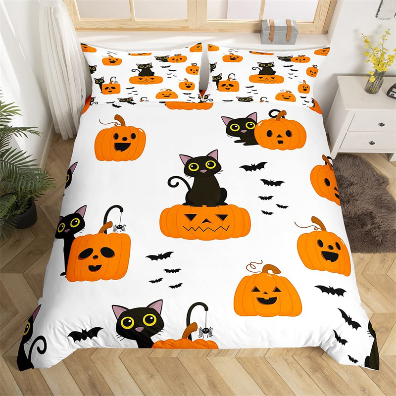 Pumpkin Tree Halloween Bed Set