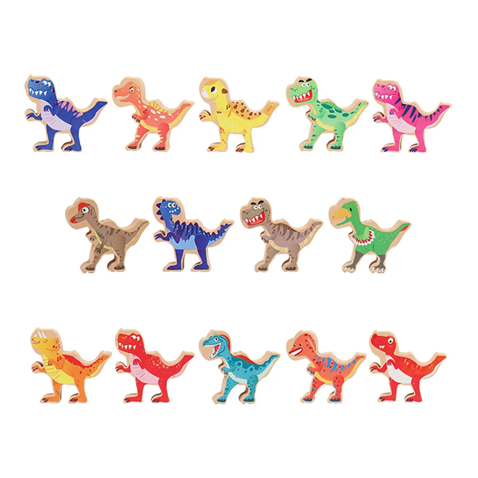Dinosaur Stacking Toy Sorting Puzzles Balance Blocks Toys Animal Balancing Games for Learning Toy Baby Children Kids Boys Girls