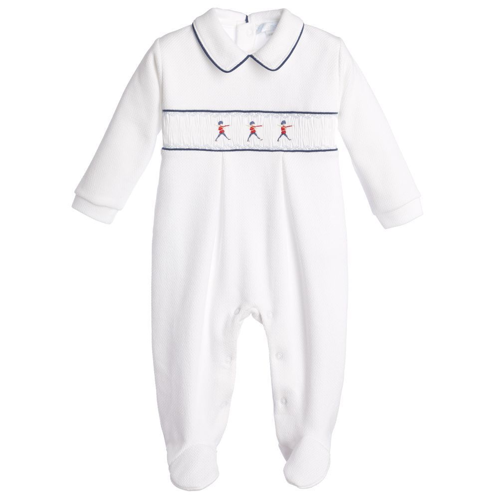 Spanisch Baby der Kleidung Baby Baumwolle Kleidung Krabbeln Kleidung Baby der Taufe Lange Hülse Im Inneren Romper Neugeborenen Baby Kleidung – Detail 6