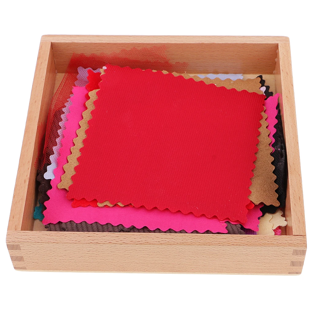Children children montessori Fabric rial Toy for Kids Congnitive