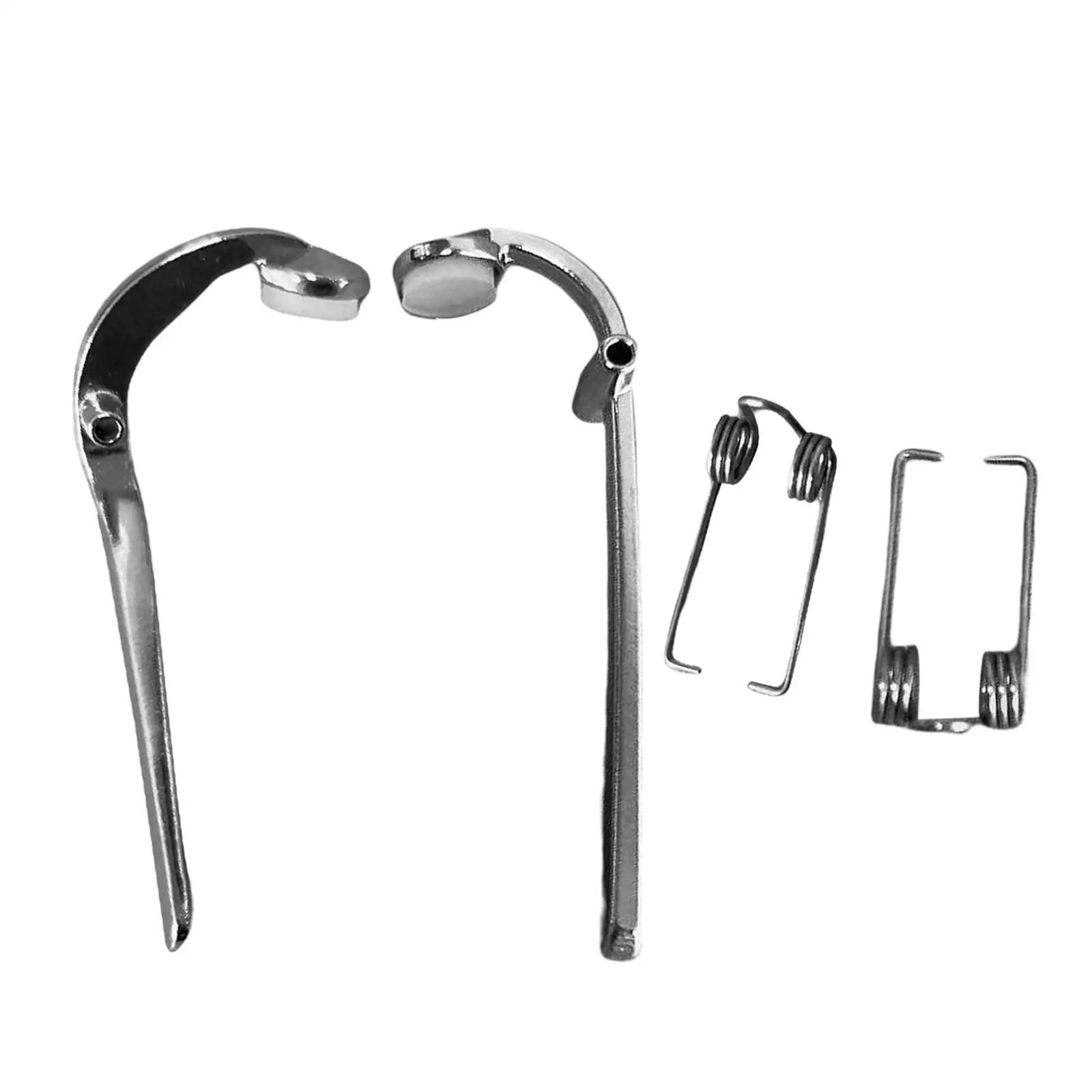 Trumpet Key Spit Valve Instrument Accessory with Pad Trumpet Valves Springs Trumpet Piston for Trombone Wind Instrument