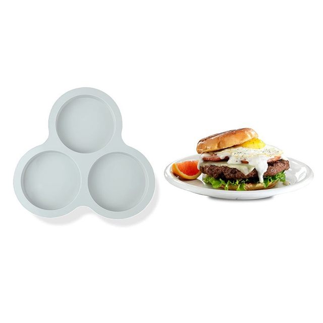 Stampo Per Friggitrice Ad Aria 2 Pezzi - Silicone, 4 Cavità, Per Uova, Muffin, Mini Torte | Rosa E Blu - Foto 9