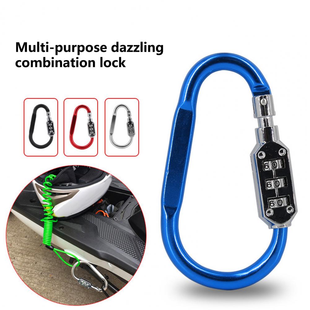 Title 2, Bicycle Anti-theft Lock Aluminum Alloy Carabine...