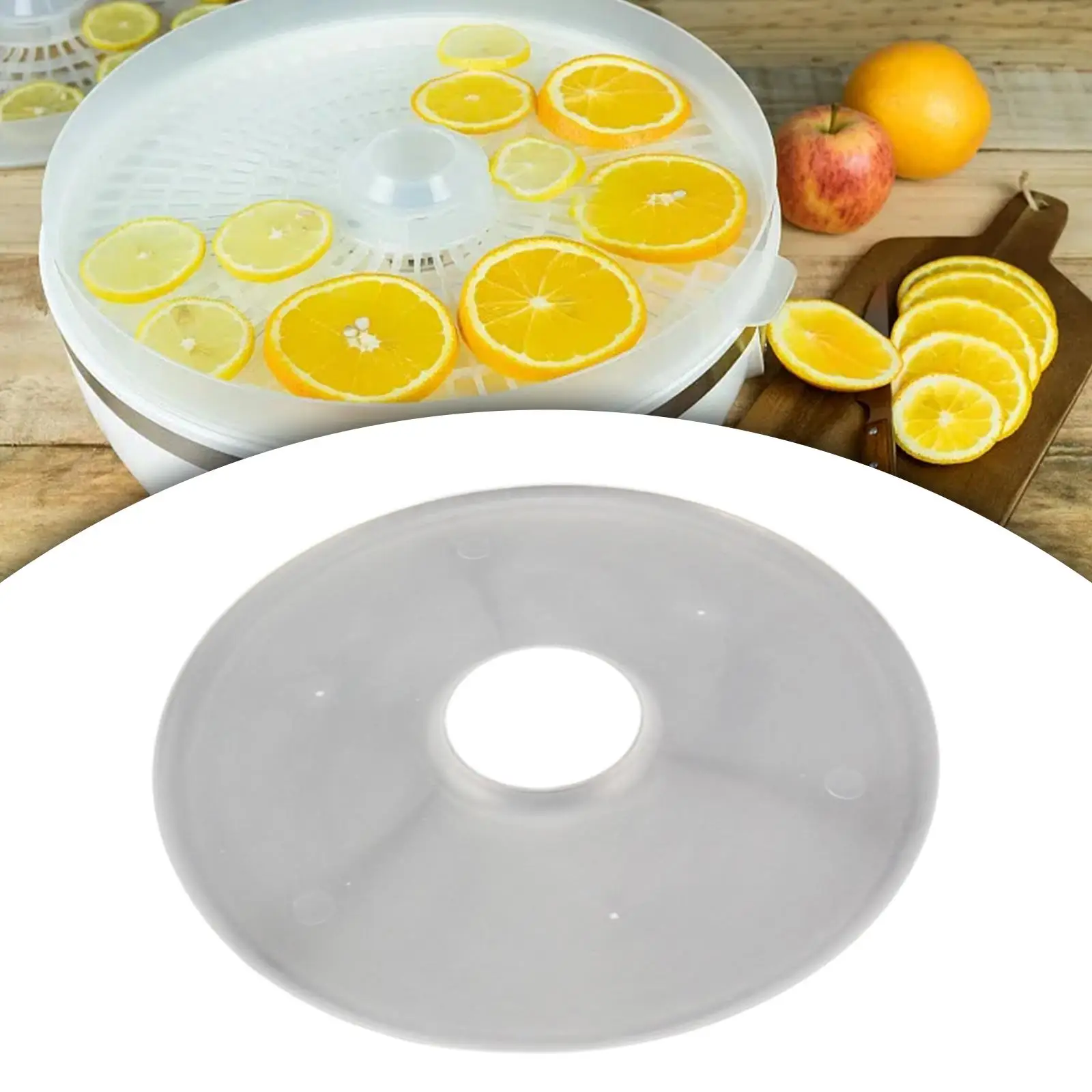 Electric Food Dryer Mats Water Tray Kitchen Fruit Dryer Tray round Dehydrator Roll up Sheet for FD-660 Fruit Drying Machine