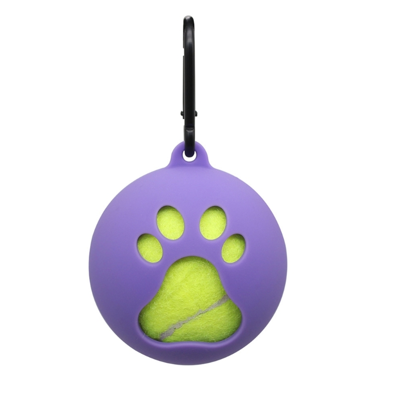 Tragbarer Haustierball-Abdeckungshalter mit Hundeleinenbefestigung. Standard-Tennisballhalter für einfache Outdoor-Abenteuer – Detail 3