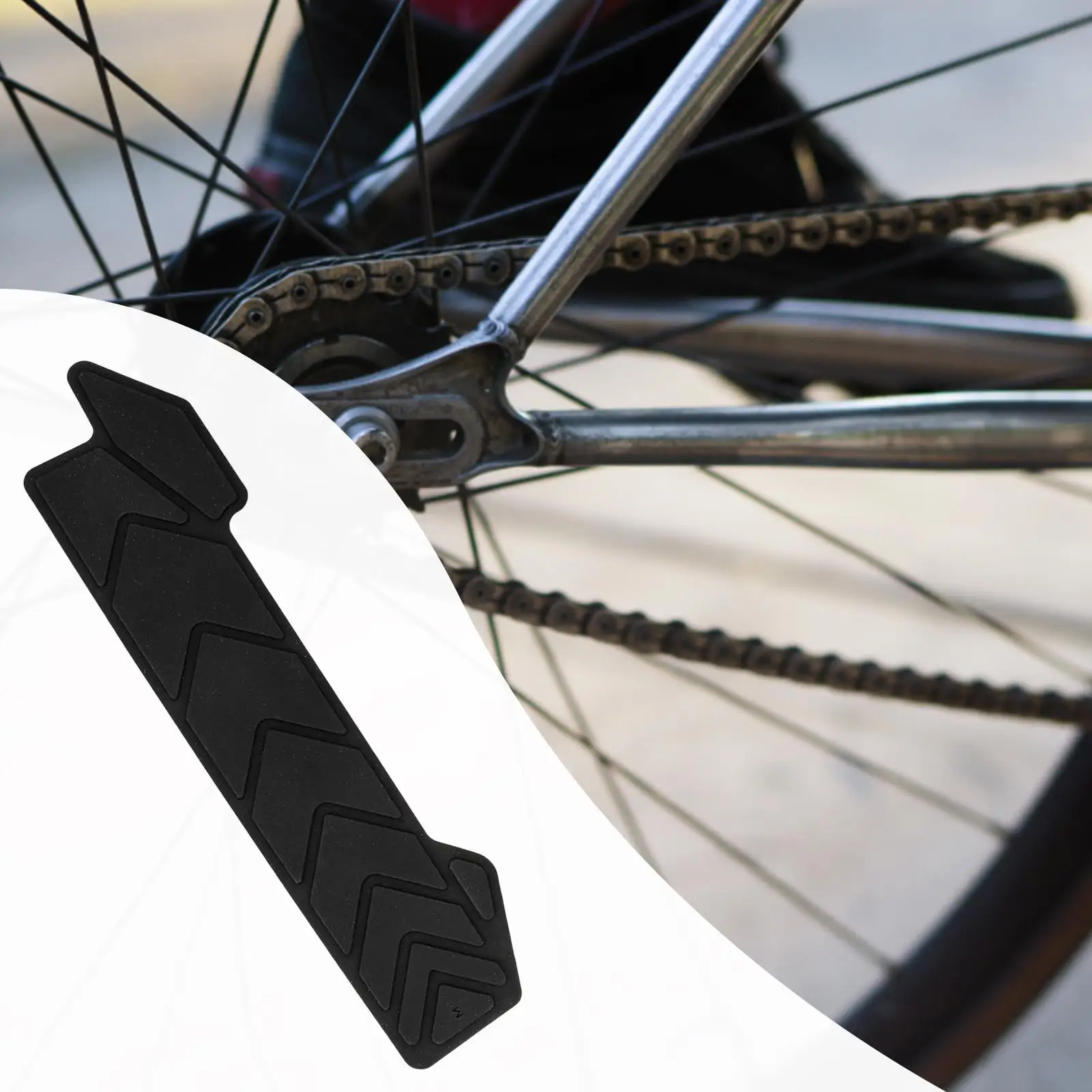 Bike Frame Chainstay Protector Guard Adhesive Frame Protection Protective Guard Chains Cover Decal for Bicycle Mountain Bike