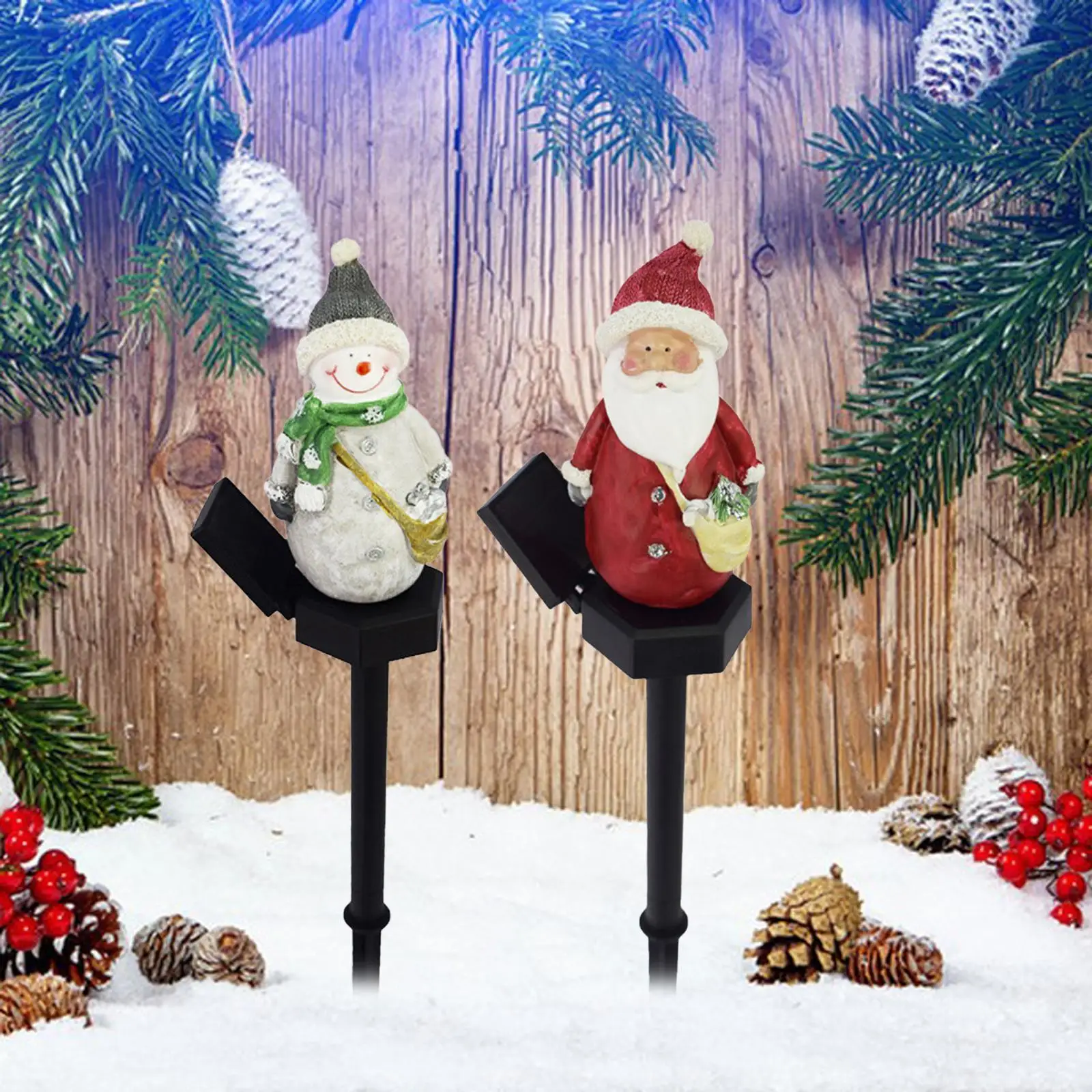 Christmas Decoration Solar Powered Pathway Light for Christmas Winter Days
