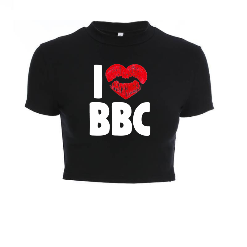 Königin der Spaten BBC NUR Sommer Frauen Schwarz Kurze T-Shirts Damen Sexy Crop Tops Kurzarm Bandage T Tops Weibliche Shirts – Detail 15