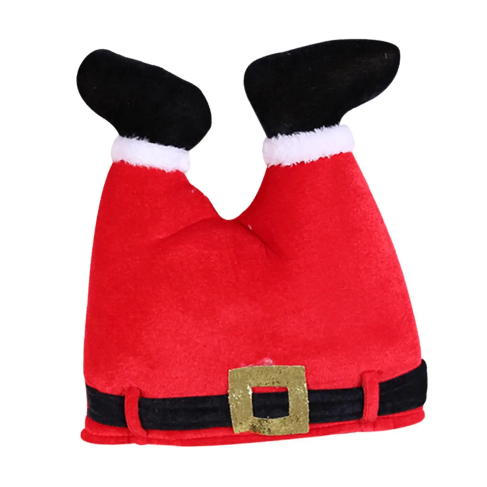 Chrismas Hat Headgear Xmas Hat Santa Pants Hat for Holiday Dress up Housewarming