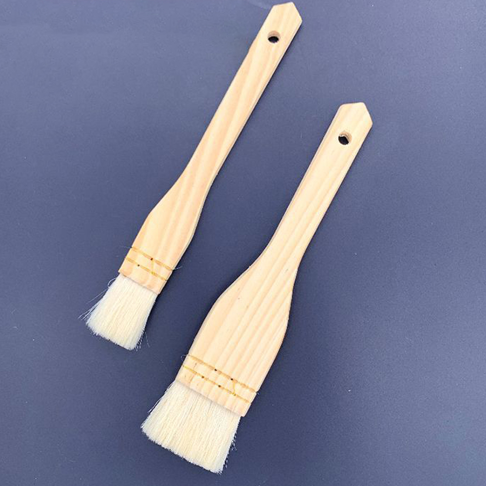 pinceau professionnel pour peinture de merlu manche en brosse en fournitures de fond lavage de peinture pièces