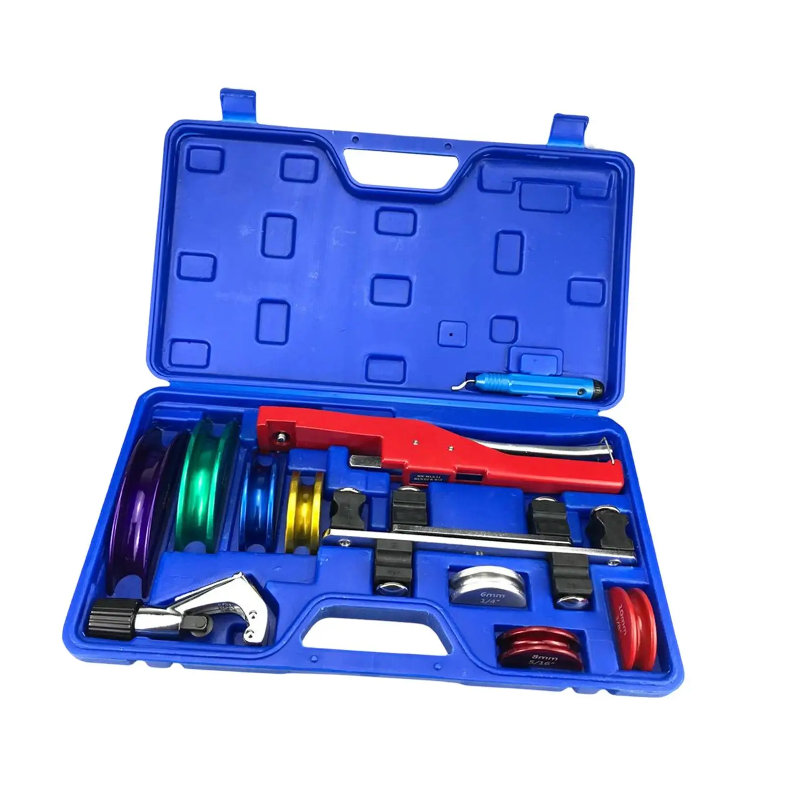Pipe Bender Kits Durable Ergonomic Design ct 999F 1/4 to 7/8 inch Hand Tool for Aluminum Pipe Copper Pipe Threading Pipe