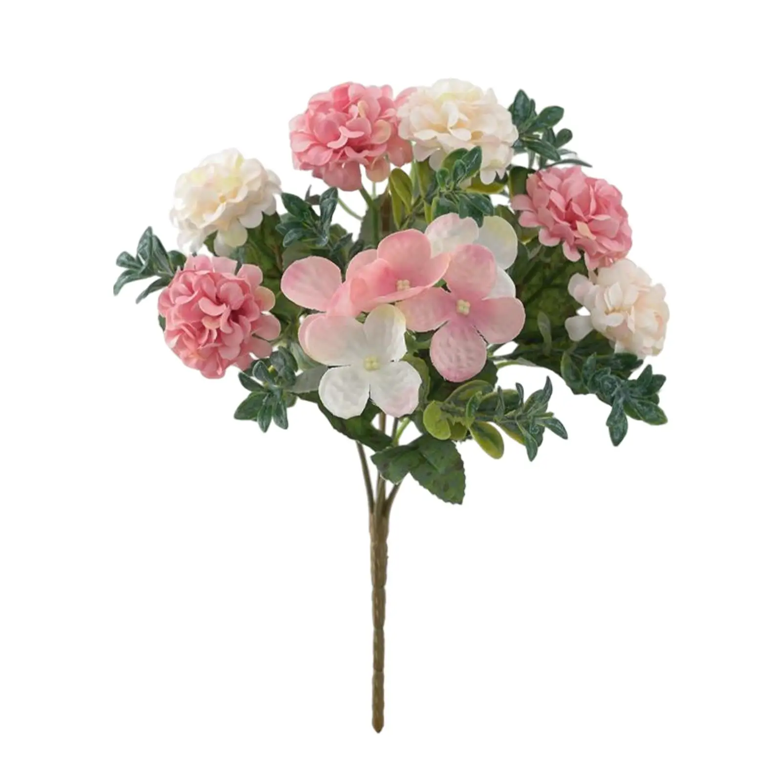 Artificial Silk Hydrangea Flowers Bouquets for Living Room Decor