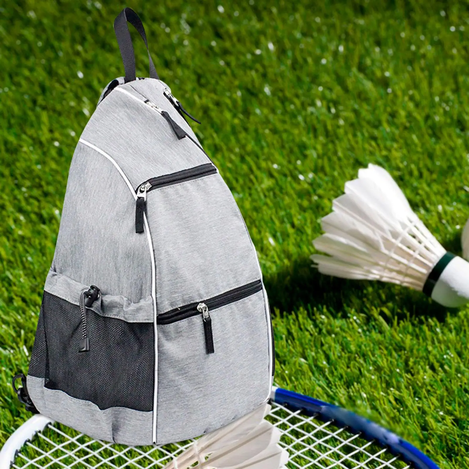Pickleball Backpack Crossbody Bag Tennis Bag Portable Storage Carrier Durable Multifunctional Racket Cover for Women Men Gifts